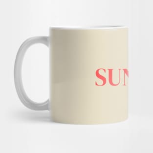 Sunday Sign - Days of the week Mug